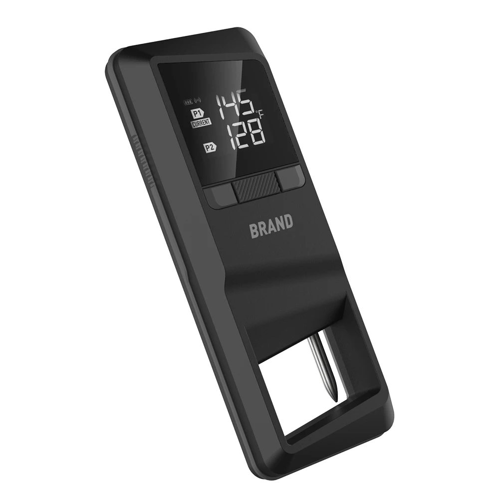 Tuya Digital Bluetooth Wireless Meat Thermometer 170M Range Stainless Steel Probe مع أداة تحكم عن بعد بإضاءة خلفية #2