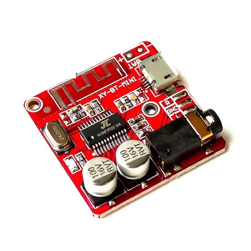 XY-BT-Mini for Audio Receiving Board Bluetooth 5.0 MP3 Lossless Decoder Board Wireless Stereo Music Module 3.7-5V