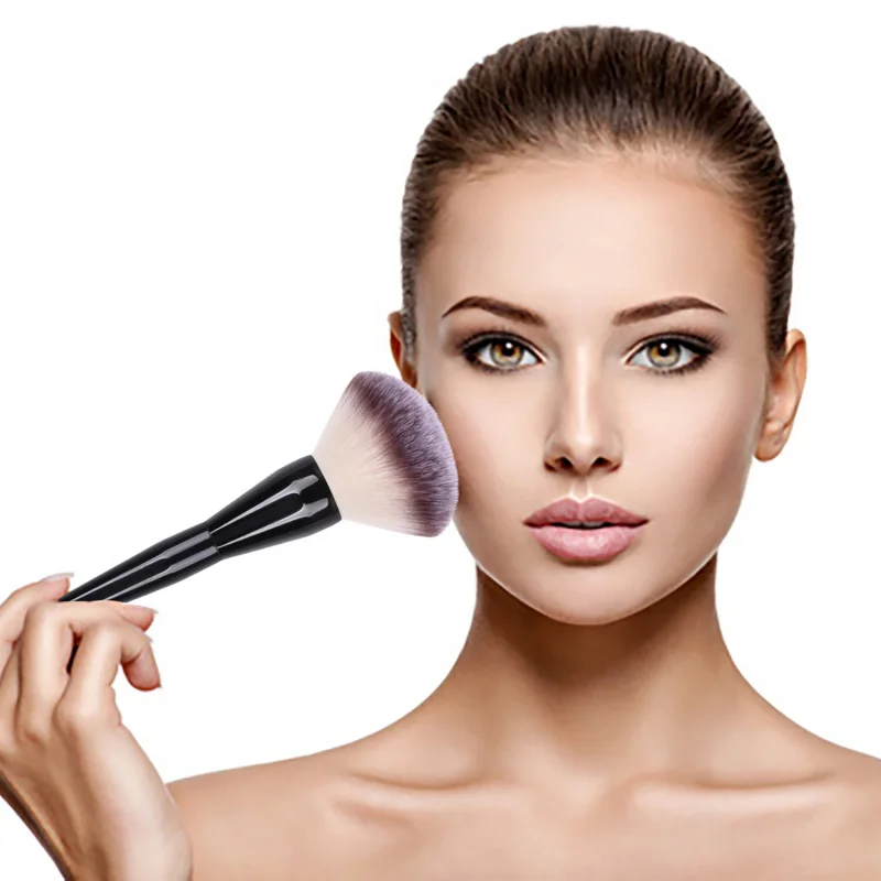 오버사이즈 Ut211 파우더 브러쉬 블랙 메이크업 브러쉬 싱글
