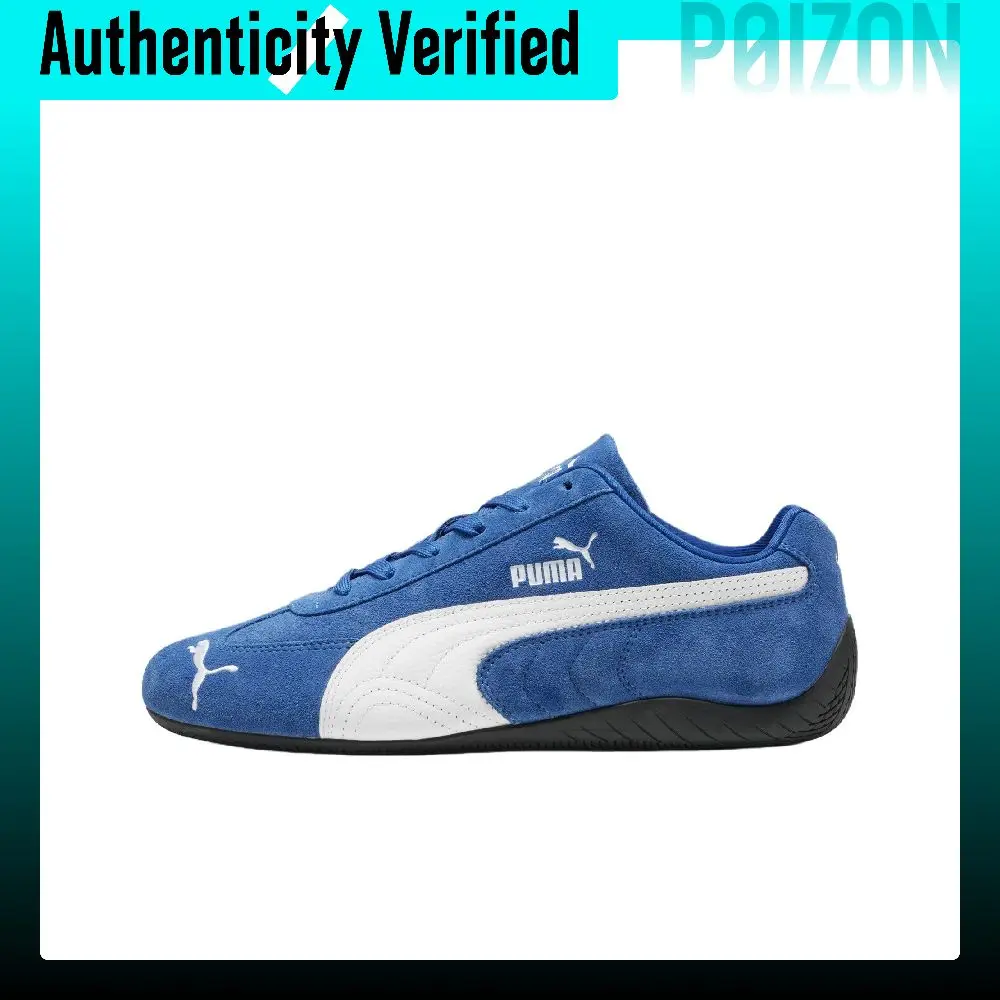 Puma Speedcat Chaussures DéContractéEs Basses RéSistantes à L'abrasion Unisexe Bleu Blanc 406329-18-image
