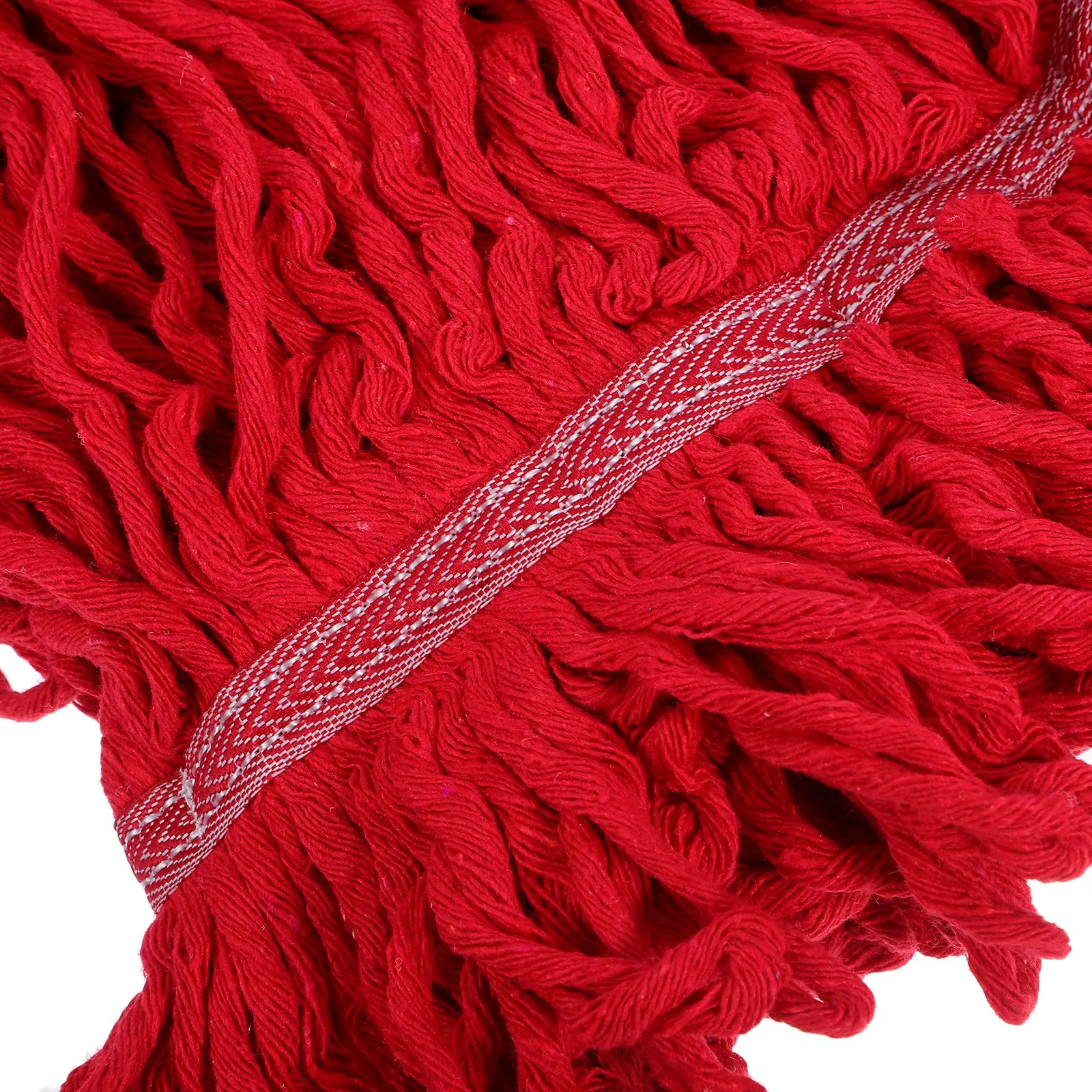 2Pcs Cotton Mop Head Replacement High Absorbency Reusable String Mop Refills for Kitchen Bathroom Hardwood Tile Floors