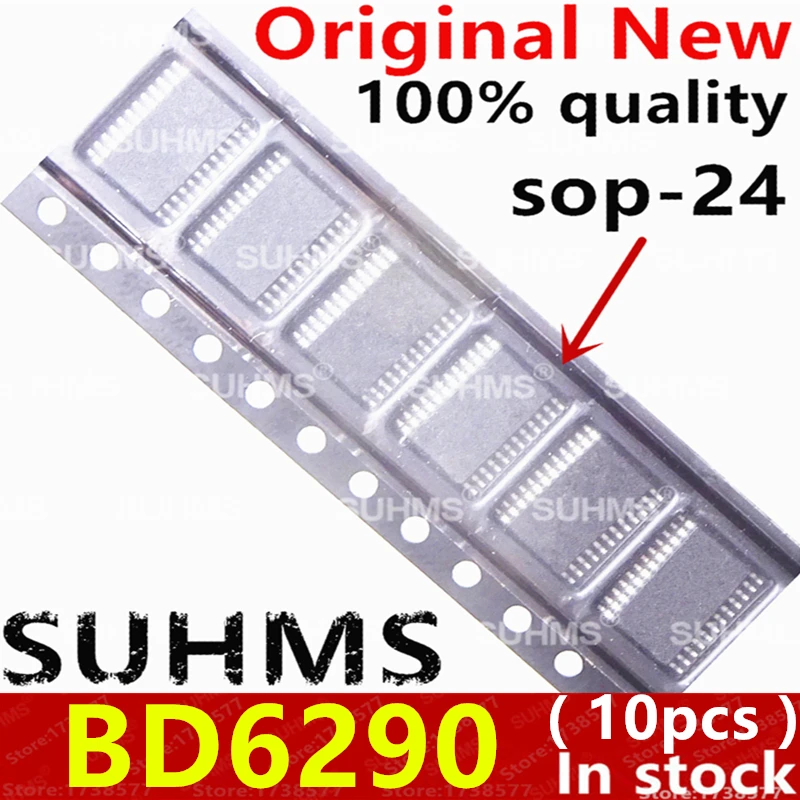 (10piece)100% New BD6290EFV-E2 BD6290EFV BD6290 SOP-24 Chipset