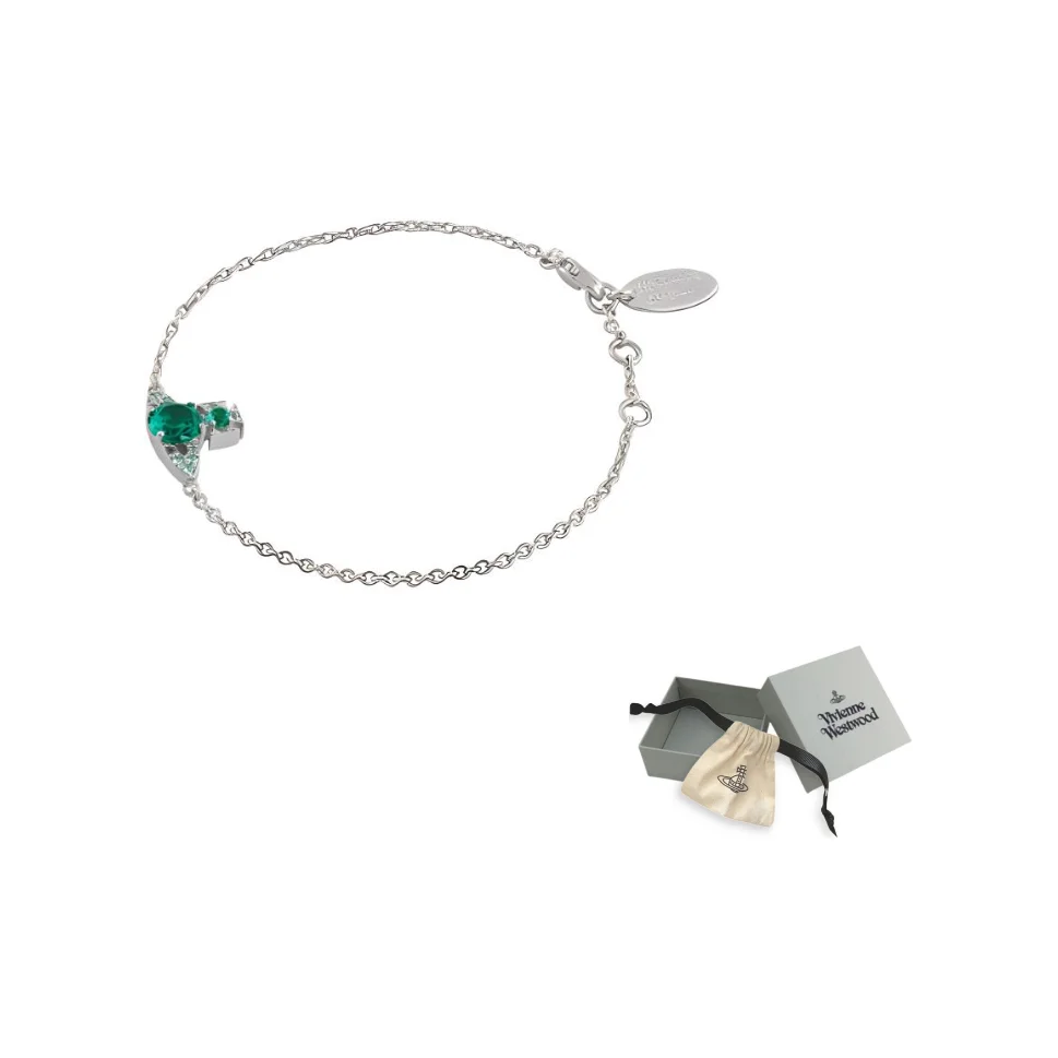 

Vivienne Westwood ISMENE Brass Bracelets Unisex Silver 8050889846079