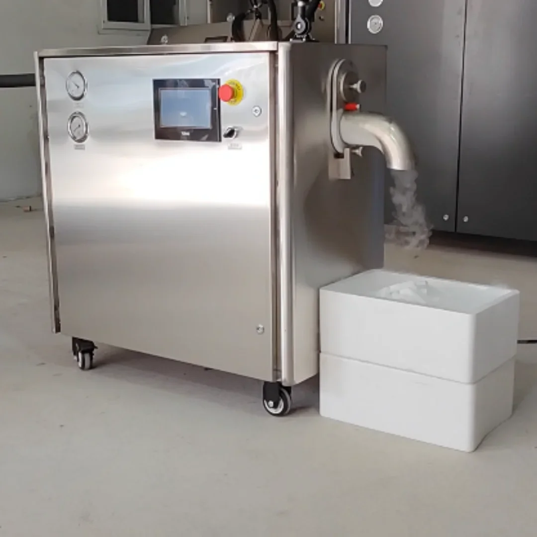 nice 50kg/h 100KG/H Granulated Dry Ice Pelletizer Machine High Quality Dry Ice Machine Dry Ice Pelleting Machine Factory Price