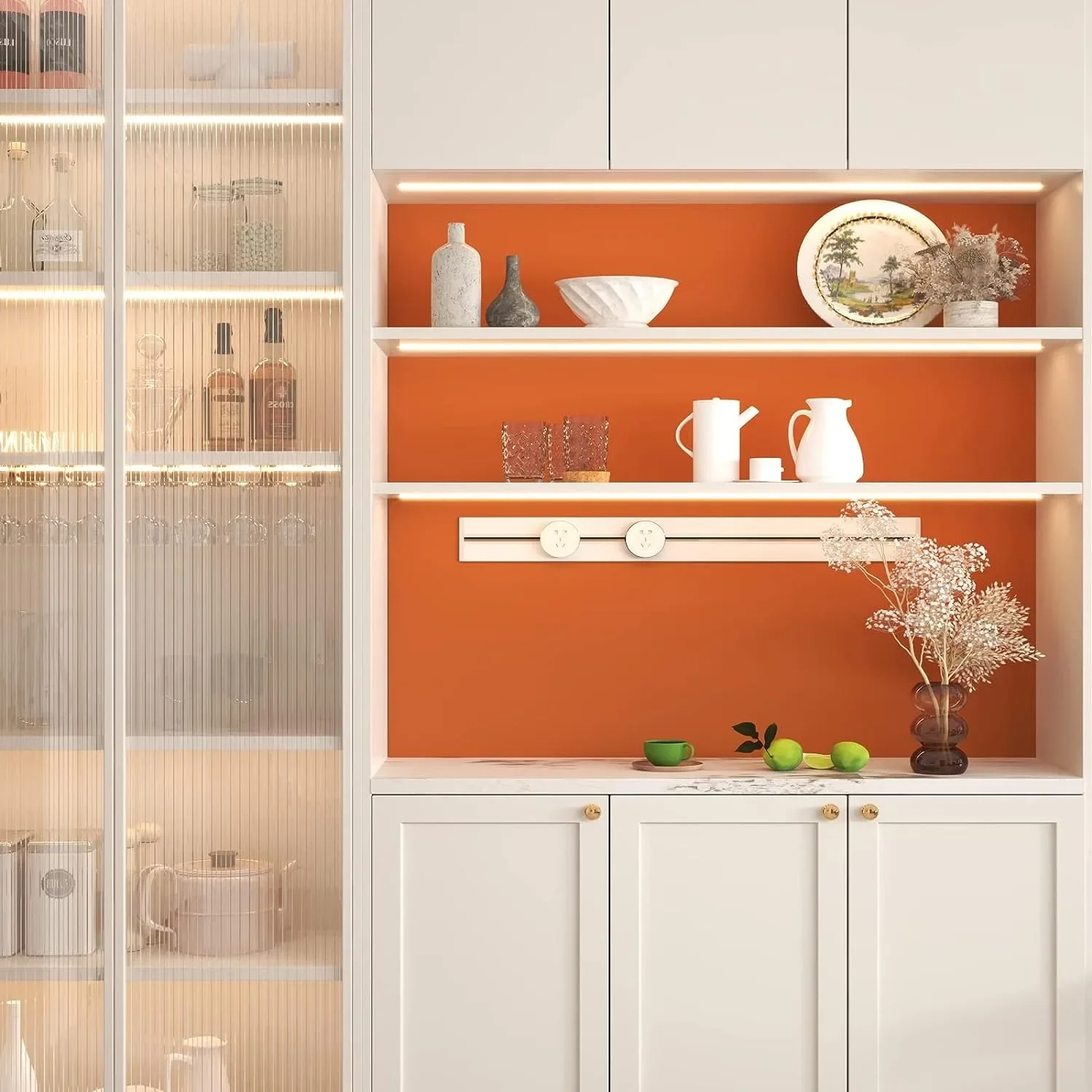 ذاتية اللصق الفينيل مات الأبيض خلفية ، ورقة لاصقة لغرفة المعيشة الأثاث الجدار ، خزائن المطبخ الديكور ، بك #4