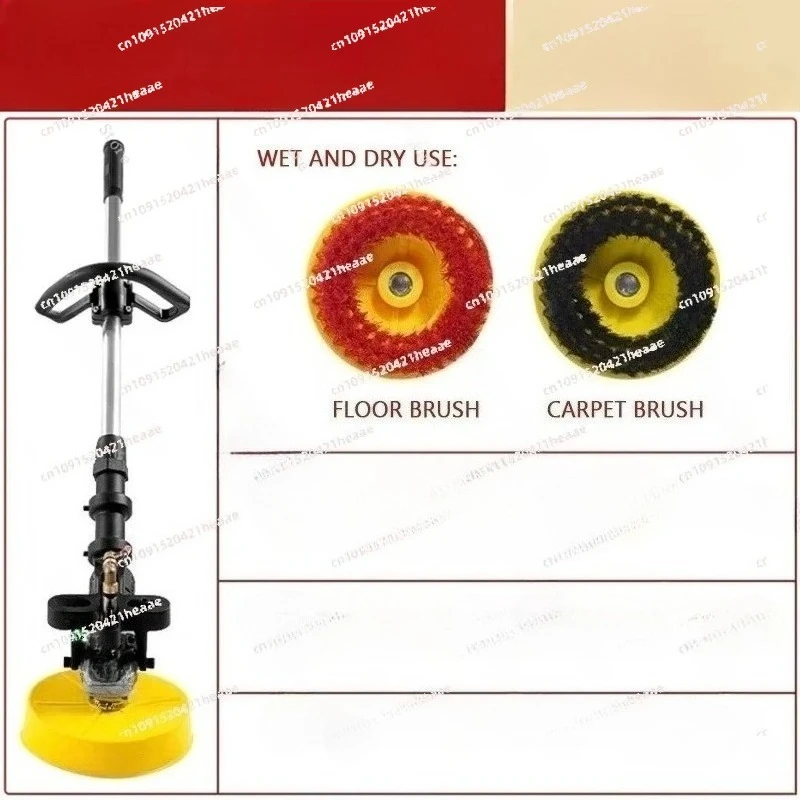 Suitable for 860W Multifunctional Electric Concrete Floor Scrubber Floor Cleaning Tool Handheld Marble Tile Cleaning Equipment