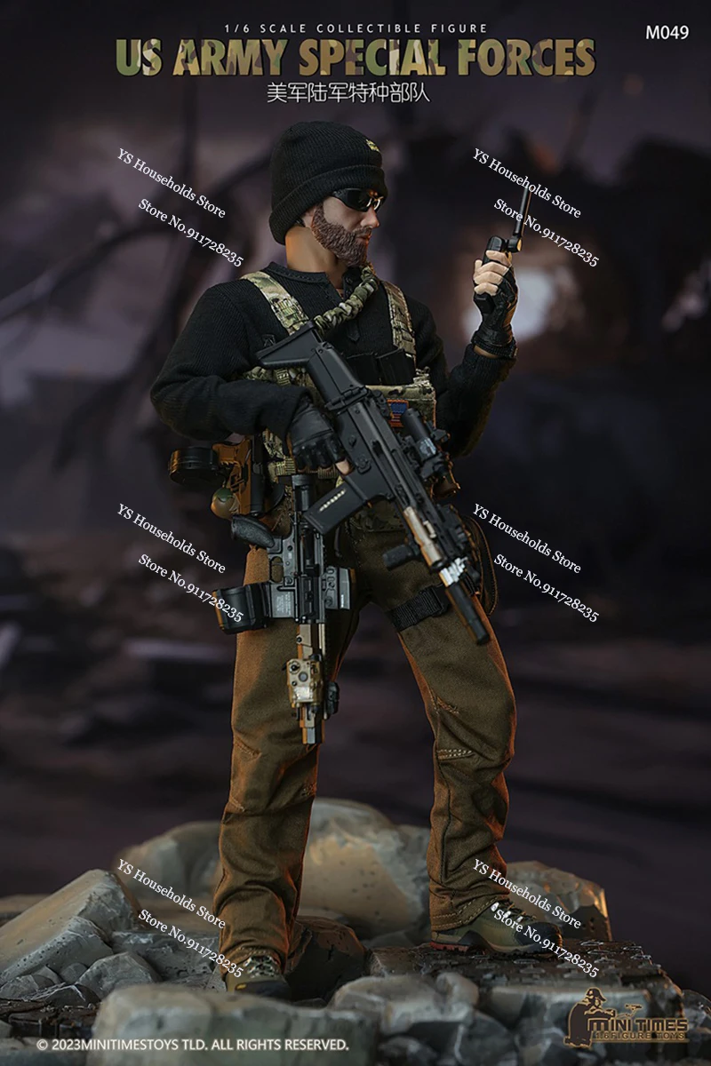 Minitimes brinquedos m048 m049 1/6 figura de ação das forças especiais do exército fãs militares dos eua colecionáveis 12 polegadas homem soldado modelo presentes