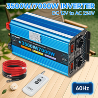 LVYUAN 5kW/6kW/7kW Inverter pure sine wave Powerful Solar Power System Inversor DC12V DC24V to AC220V