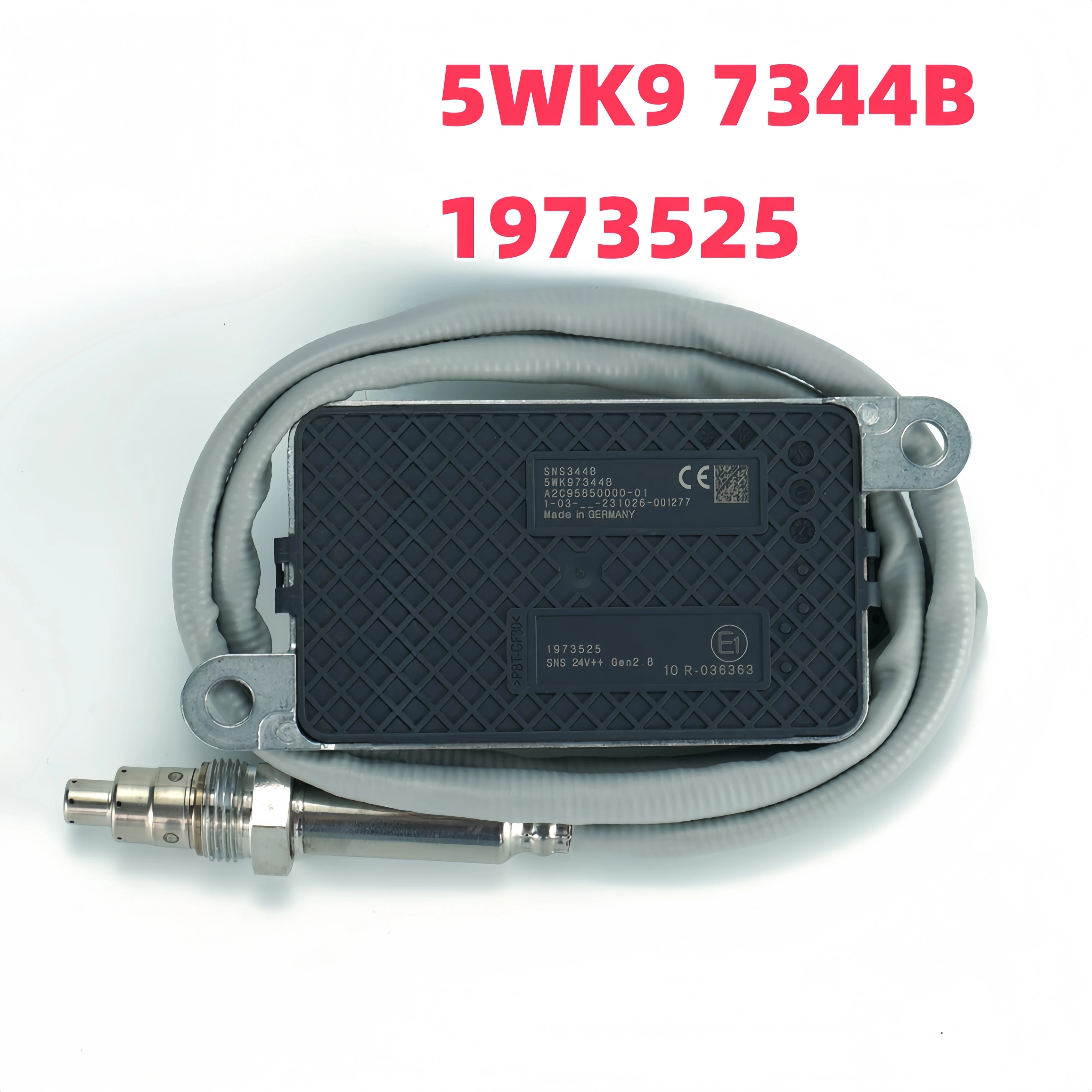 

1973525 5WK97344B Nitrogen Oxide Sensor 2006243 1973525 1936256 NOx Sensor 5WK9 7344B Fits For DAF Truck 24V