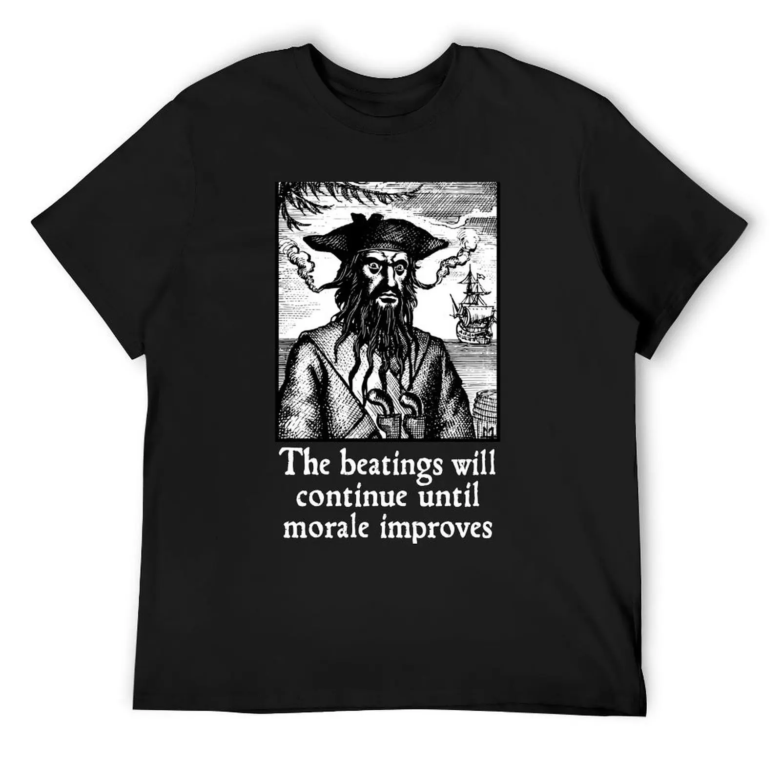 

The Beatings Will Continue until Morale Improves T-Shirt anime Man t-shirt anime t shirts men t shirt