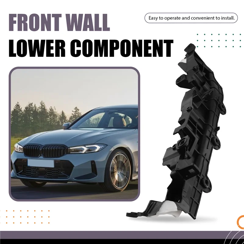 

Новый передний нижний кронштейн переборки для BMW 3 серии G20 G21 G28 2019-2022, передняя нижняя часть, боковая часть