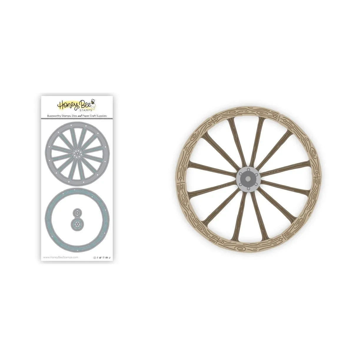 

New Arrivals Wagon Wheel Metal Cutting Dies for Making Card Scrapbook Embossed Album Diy Craft Knife Mould Template Decoration