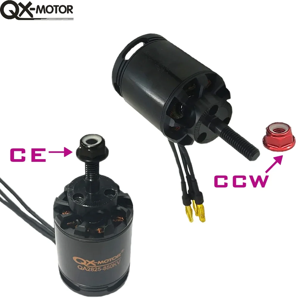 QX-Motor QA2825 700KV 800KV 850KV Silnik bezszczotkowy CW CCW z QX 60A ESC do quadcoptera Rc