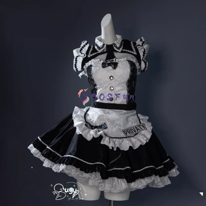 

Anime NIKKE:The Goddess of Victory Privaty Cosplay Maid Costume Lolita Dress Hallowmas Christmas Role Play Women COSFun