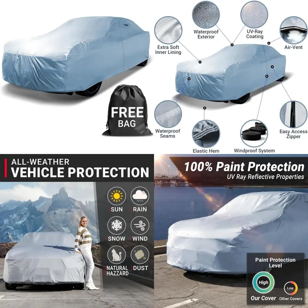 

Водонепроницаемый выделенный автомобильный чехол с мягкой подкладкой для моделей Triumph TR6 и TR7 1968-1981, внешний защитный автомобильный чехол