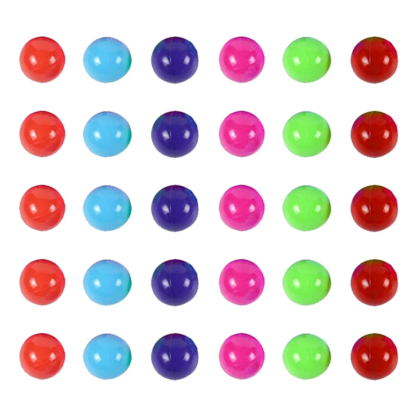 

25Pcs Plastic Ocean Balls 55Cm Size 7-10 Random Bright Colors Smooth No Smell Ball Pit for Babies Toddlers Play Tent Sensory