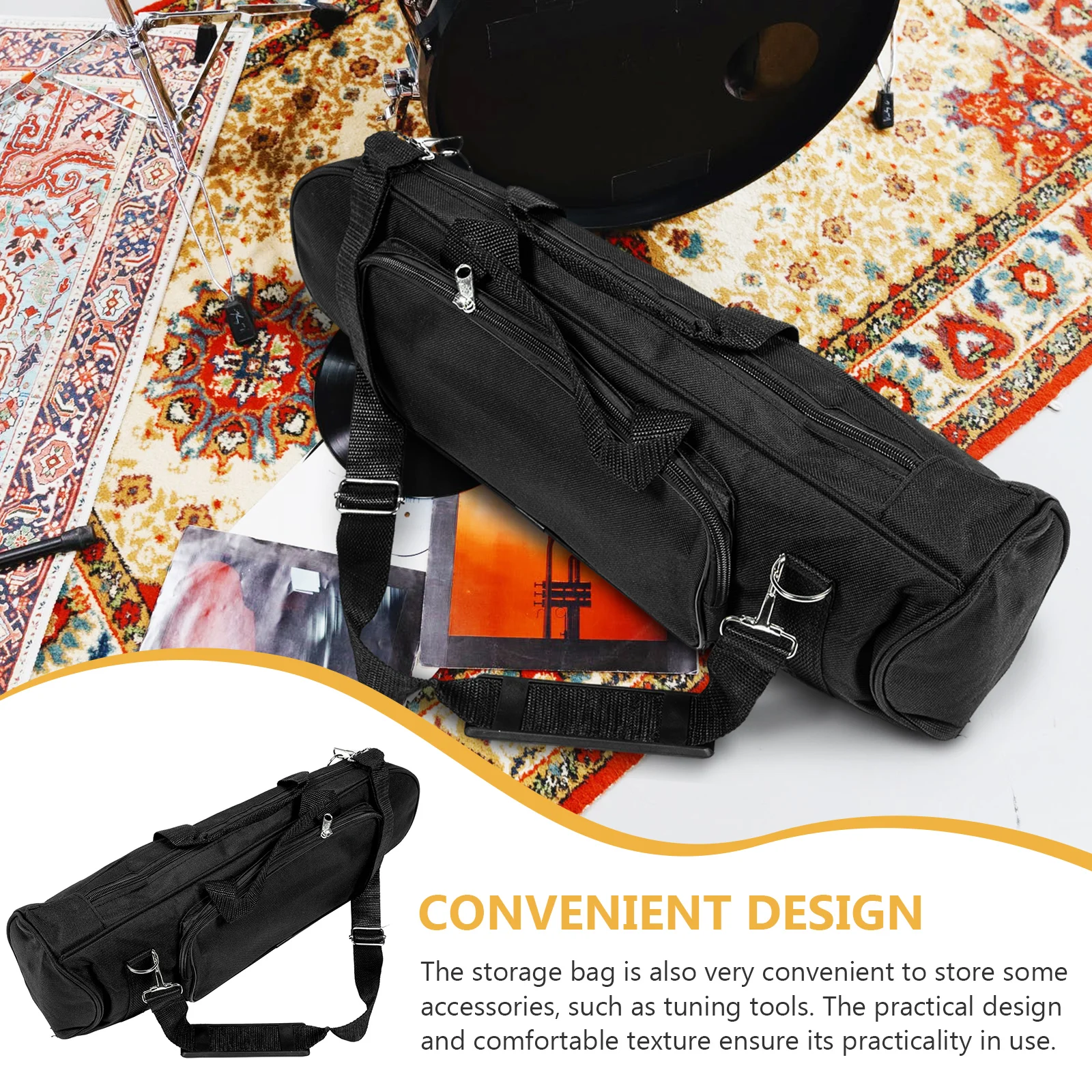 

Musical Instrument Small Bag Travel Instruments Trumpets Oxford Cloth Dustproof