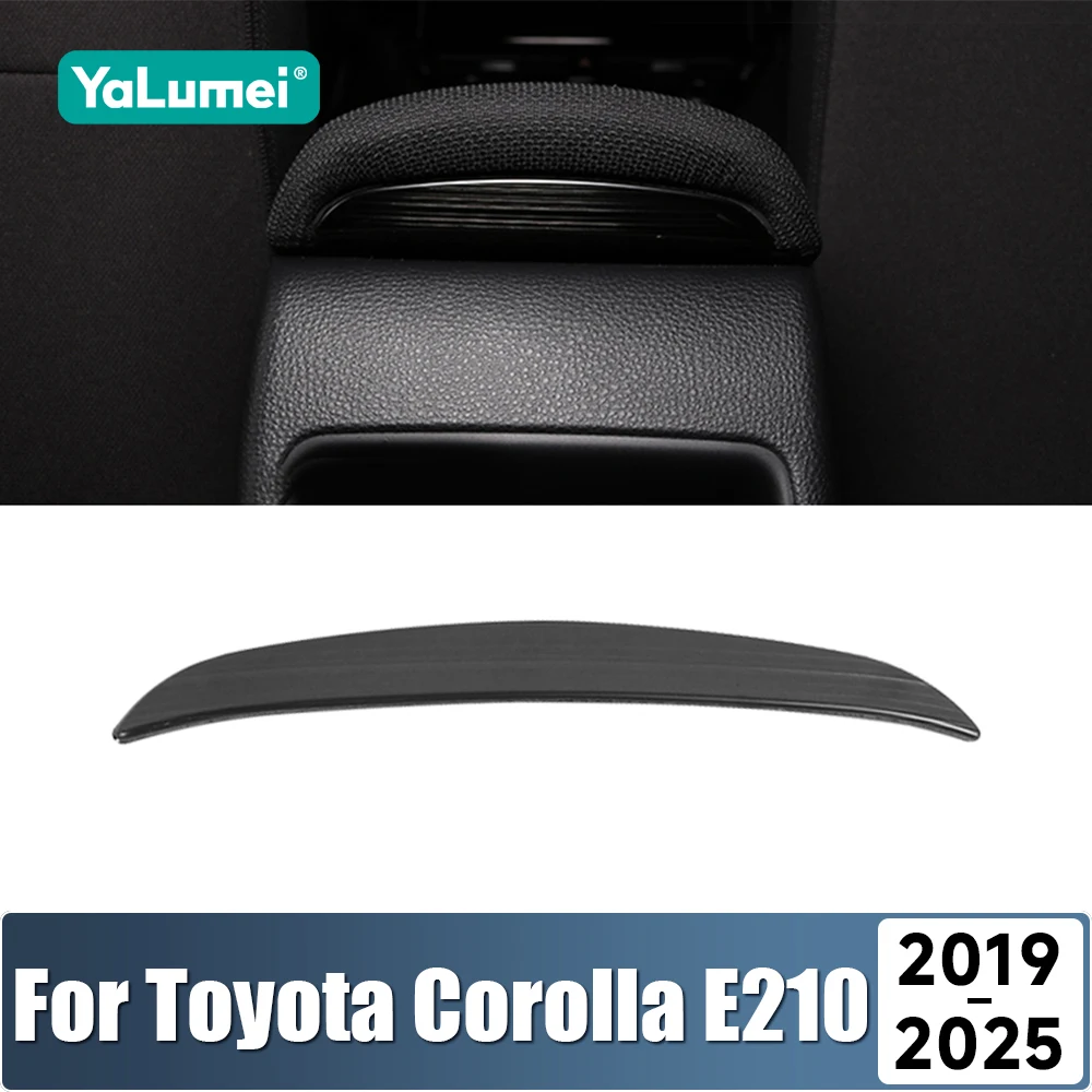 Für Toyota Corolla E210 2019 2020 2021 2022 2023 2024 2025 Hybrid Auto Hinten Konsole Armlehne Aufkleber Trim Abdeckung zubehör