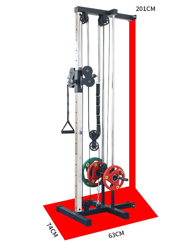 Design For Home Gym Pulley System Multifunction Cable Crossover Gym Equipment Machine Lat Pulldown Machine