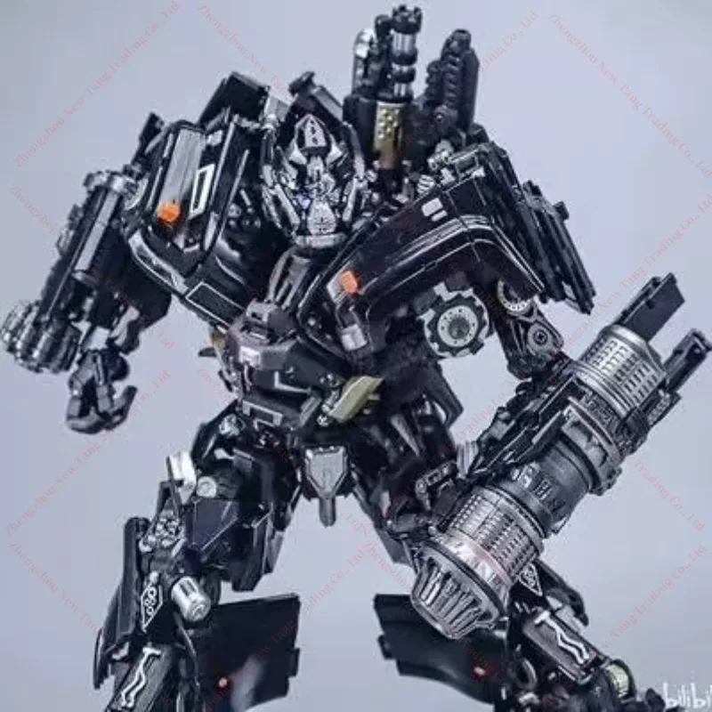 [2.0 VER IN STOCK NOW] WJ WEIJIANG Transformation Black Apple M06 MPM06 M-06 Ironhide Enlarged Version Metal Action Figure