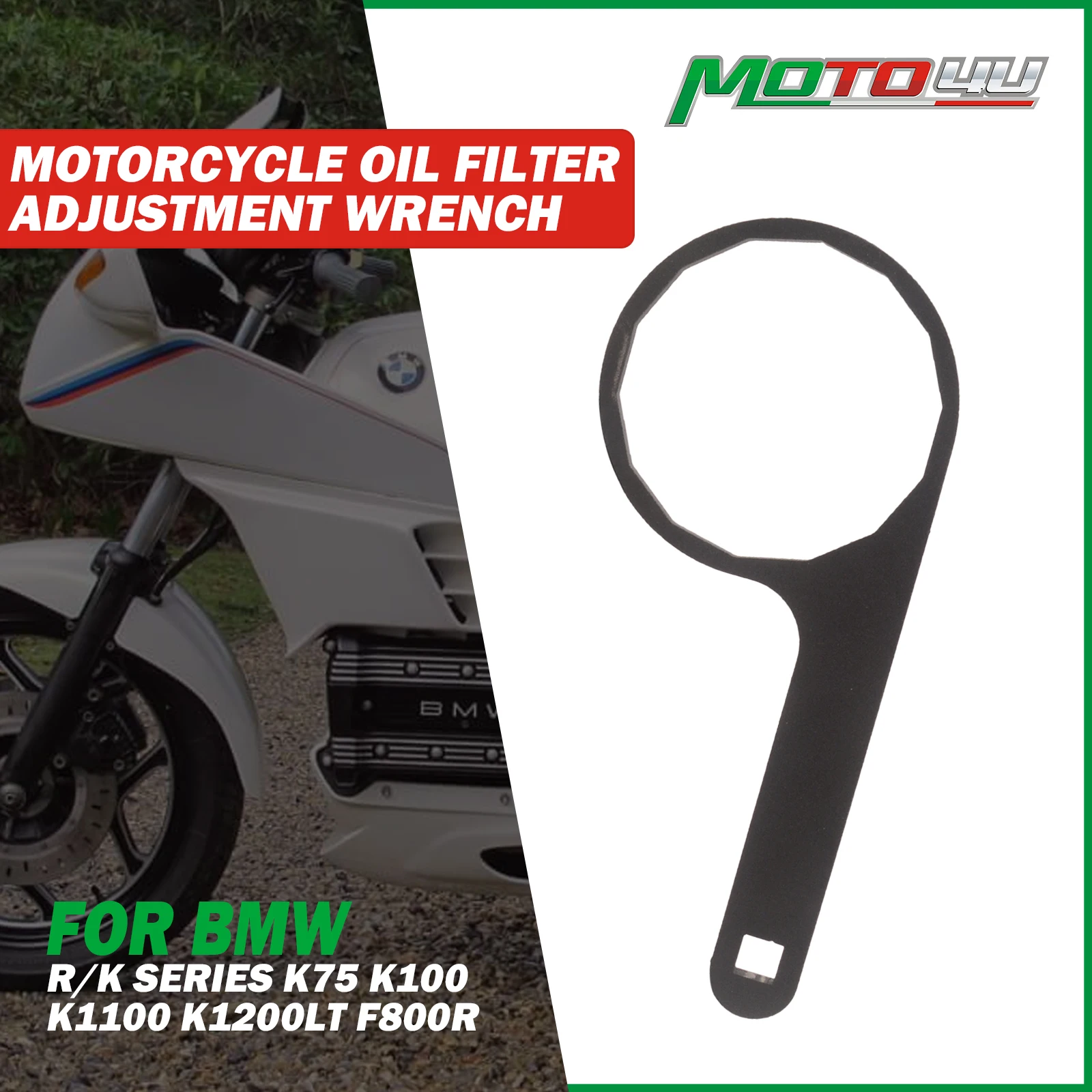

Для BMW R/K серии K75 K100 K1100 K1200LT F800R R1100GS R1200C S1000RR 1 шт. ключ для регулировки масляного фильтра мотоцикла