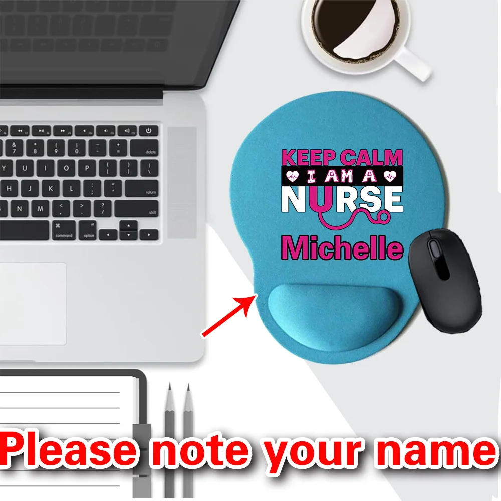 

Personalized Customized Comfortable Wrist Guard Anti-slip Ergonomic Mouse Pad Computer Fashion Printed Mouse Pad.