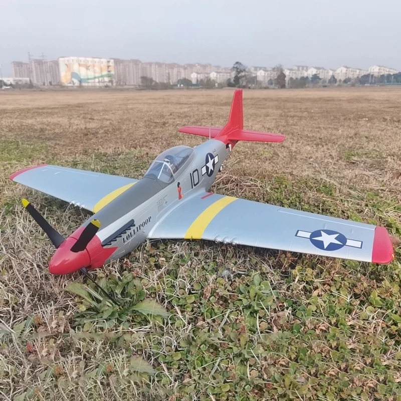 

Blue Arrow Model Aircraft 850mm P51 Mustang Fixed Wing Electric Remote Control Image Assembly Beginner'S Entry Model Aircraft