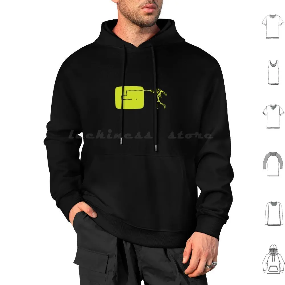 Sneak Mobile Game Like Parody Design Hoodie cotton Long Sleeve Sneak Snake Video Game Cellphone Gamer Scorpion Hand Attack