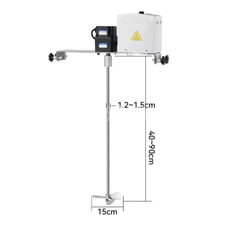 Multifunktionaler Tintenkleber, Farbe, Futter, Teeladen, chemischer Flüssigkeitsmischer, Motor mit unterschiedlicher Leistung, hochwertiger Flüssigrührermischer