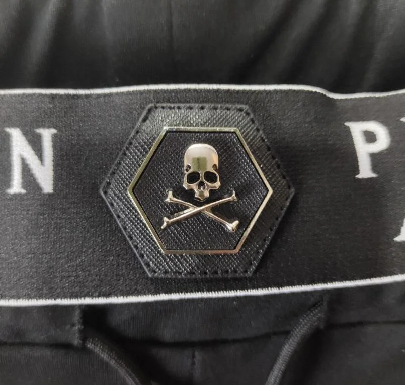 2025 Designer Strass korte zomer luxe Plein ali hiphop mannelijke merk casual korte broek