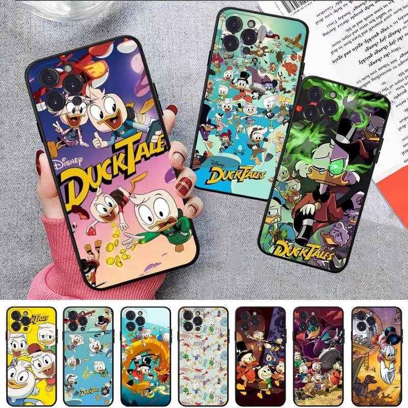 Disney DuckTales Phone Case For iPhone 14 11 12 13 Mini Pro XS Max Cover 6 7 8 Plus X XR SE 2020 Funda Shell