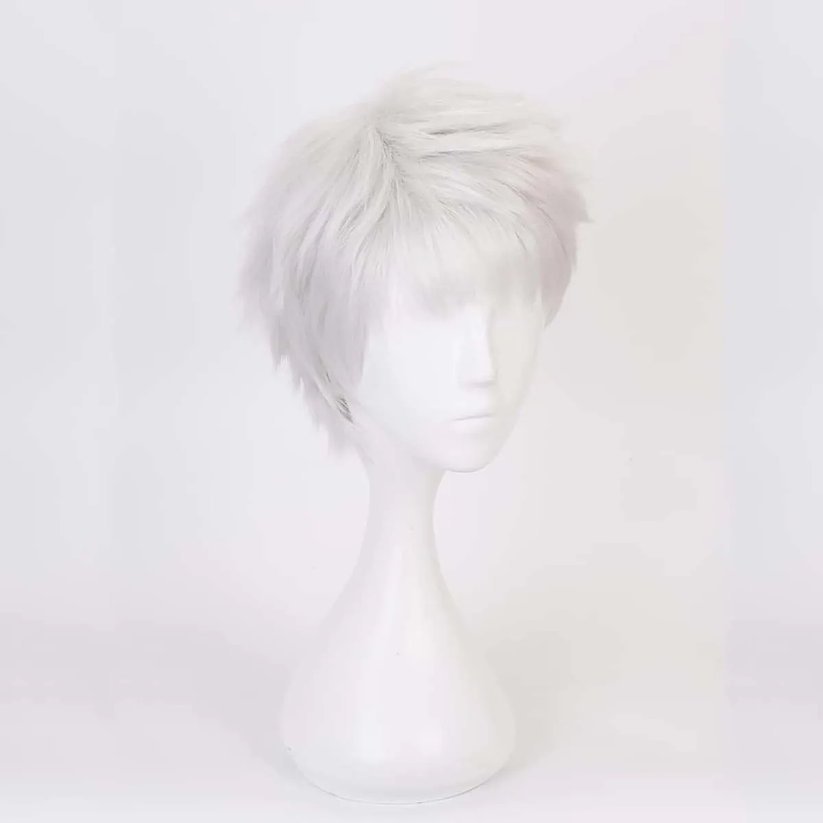 Game Twisted-Wonderland Kalim Al-Asim White Cosplay Wig