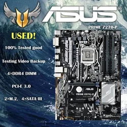 ASUS PRIME Z270-P motherboard LGA 1151 DDR4 USB3.1 64GB VGA HDMI