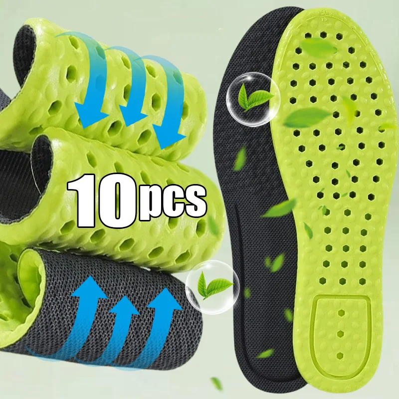 

Дезодорирующие стельки для спортивной обуви из ЭВА, впитывающие пот мягкие стельки, амортизирующая вставка для бега, ходьбы, дышащая подушечка для обуви