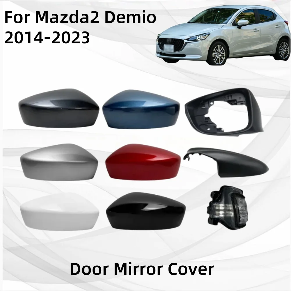 

Shell Case Shell Housing Cars Accessories Door Mirror Cover For Mazda2 Demio 2017 2018 2019 2020 2021 2022 2023