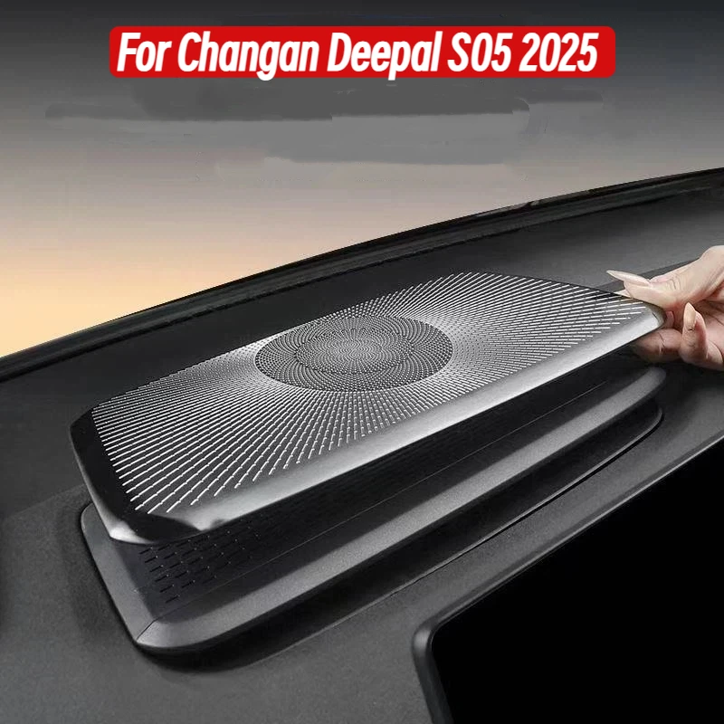 For Changan Deepal S05 2025 Car front pillar Four Door Speaker Audio Horn Front Inner triangle Cover Trunk horn front roof frame
