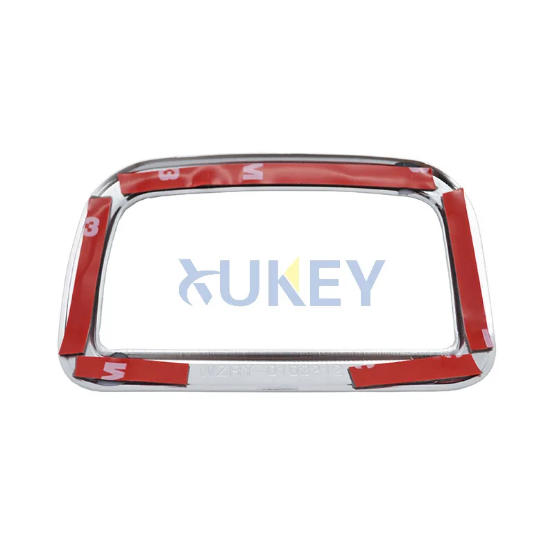 For Hyundai Creta 2015 2016-2019 Chrome Front Fog Head Light Lamp Adjust Switch Button Control Cover Trim Garnish Molding Frame