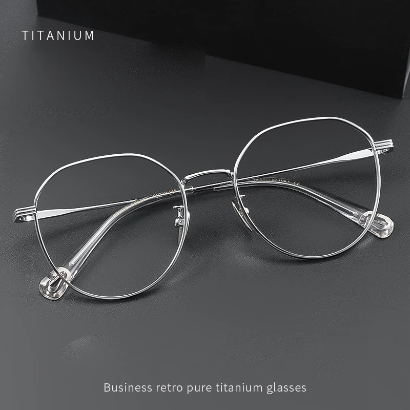 Fashion Vintage Round Eyeglasses Super Light Eyewear Myopia Hyperopia Astigmatism Optical Prescription Frames Man Woman 2178