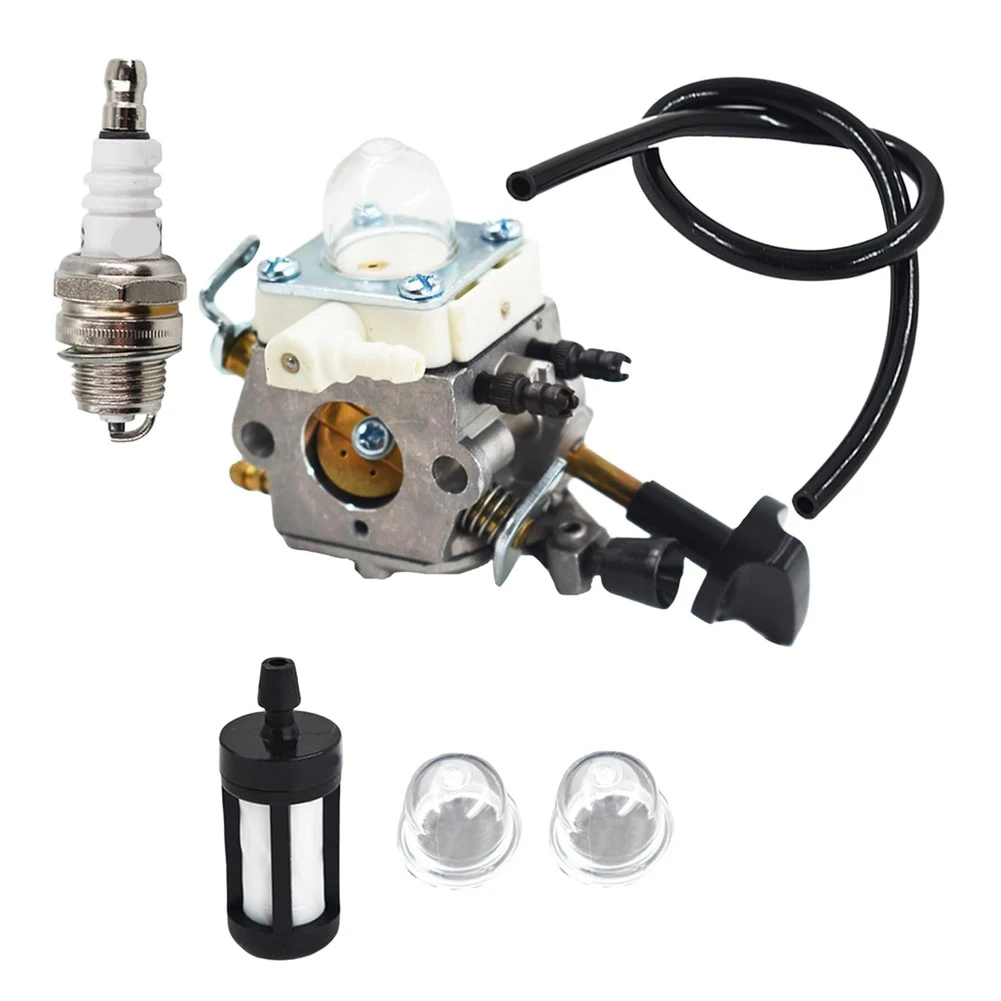 1set Air Filter Carburetor Kit For BR350/BR350Z/BR430/SR430/SR431Carburetor Suction Ball And OilFilter C1Q-S210 Backpack Blowers