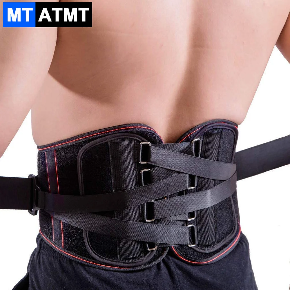 Lumbar Back Brace Support Belt - Waist Support with Pulley System for Back Pain Relief,Sciatica,Spinal Stenosis,Scoliosis