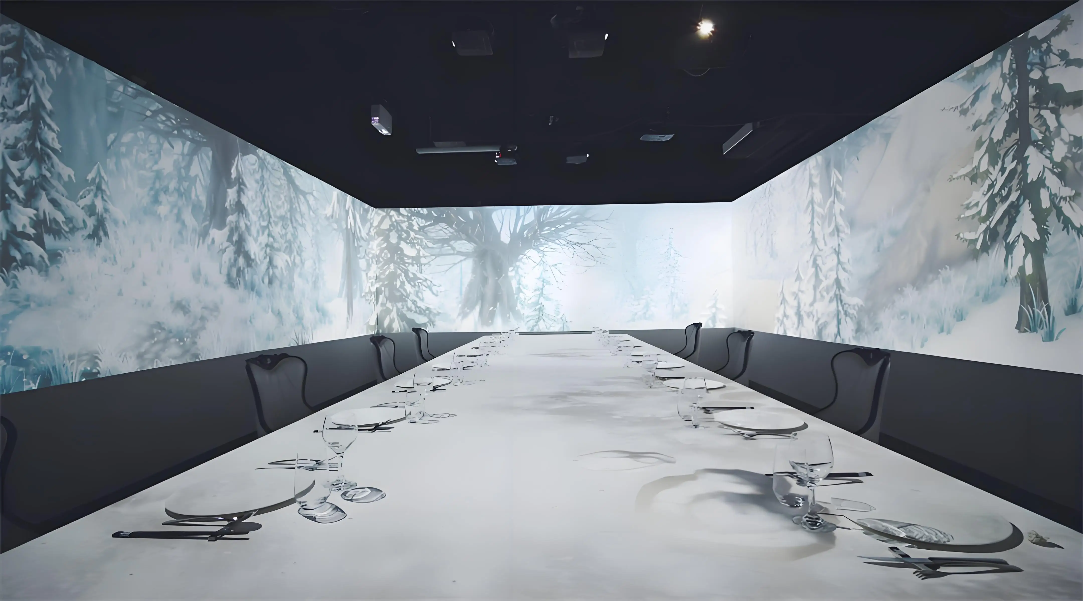 Walls Purchase Indoor Installation Led Holographic Invisible Transparent Screen Show Room Holographic Screen Ink view 5