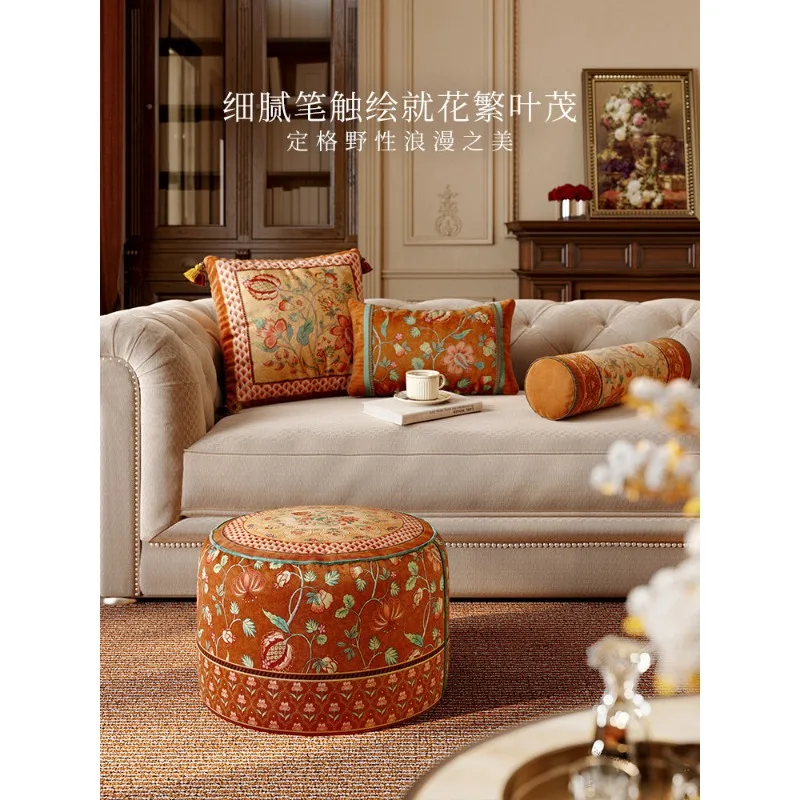 Fanju attitude orange color American high seat pier living room multi-functional thickened futon seat cushion lazy sofa leisure