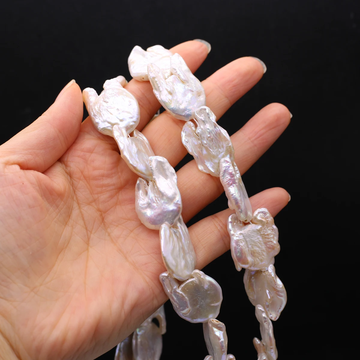 Natural Freshwater Exquisite Petal-shaped Baroque High-quality for Jewelry Making DIY Necklace Braclet Earrings Accessory