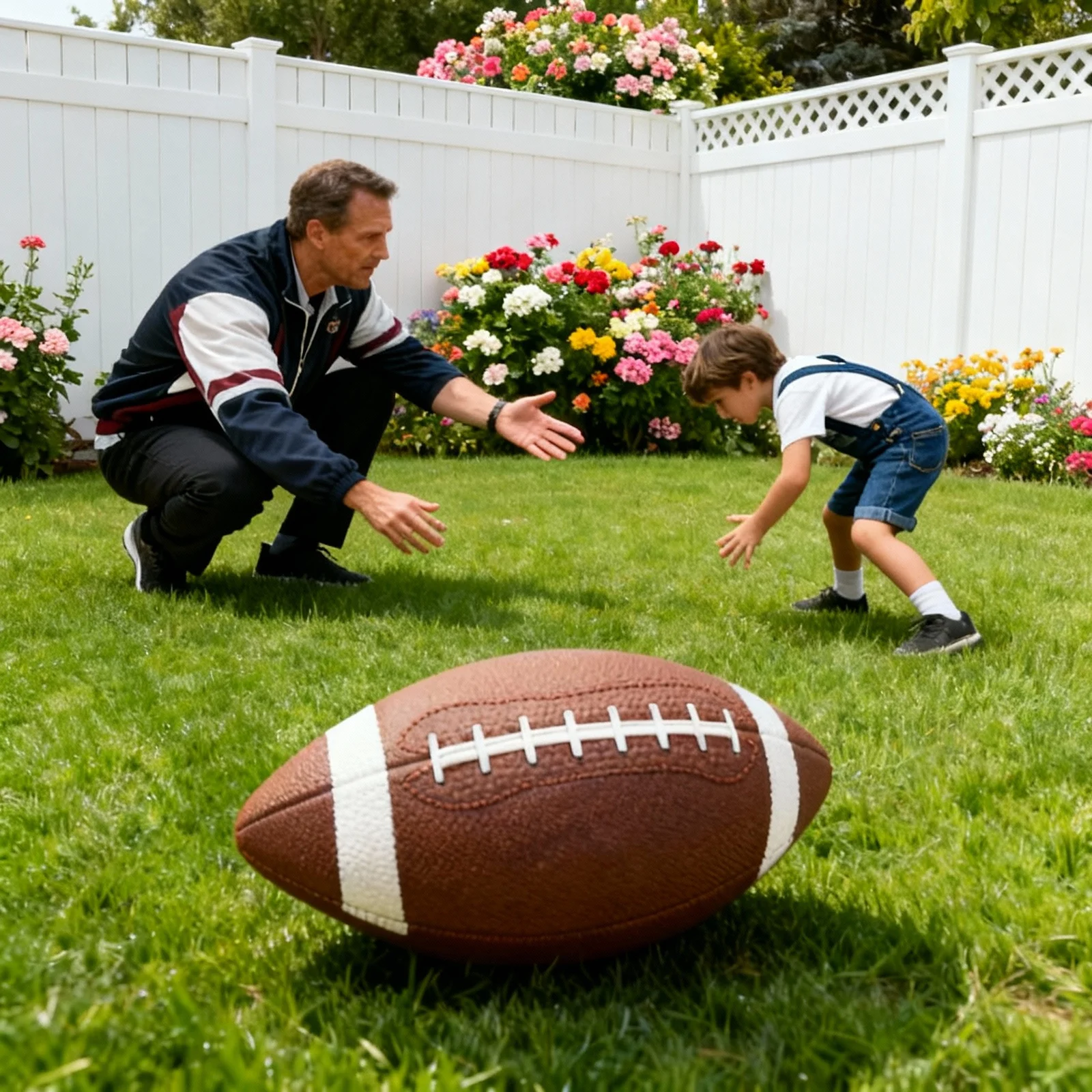 ลูกฟุตบอลรักบี้ขนาดมาตรฐาน 5 สำหรับการฝึกซ้อมระดับมืออาชีพ พกพาสะดวก เล่นได้ทั้งกลางแจ้งและในโรงเรียน