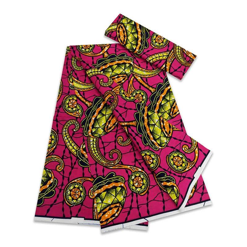 قماش شمع أنقرة ناعم وقابل للحقيق 100% قطن أنقرة مطبوع باتيك عالي الجودة شمع أفريقي نيجيريا لحفلات الفستان