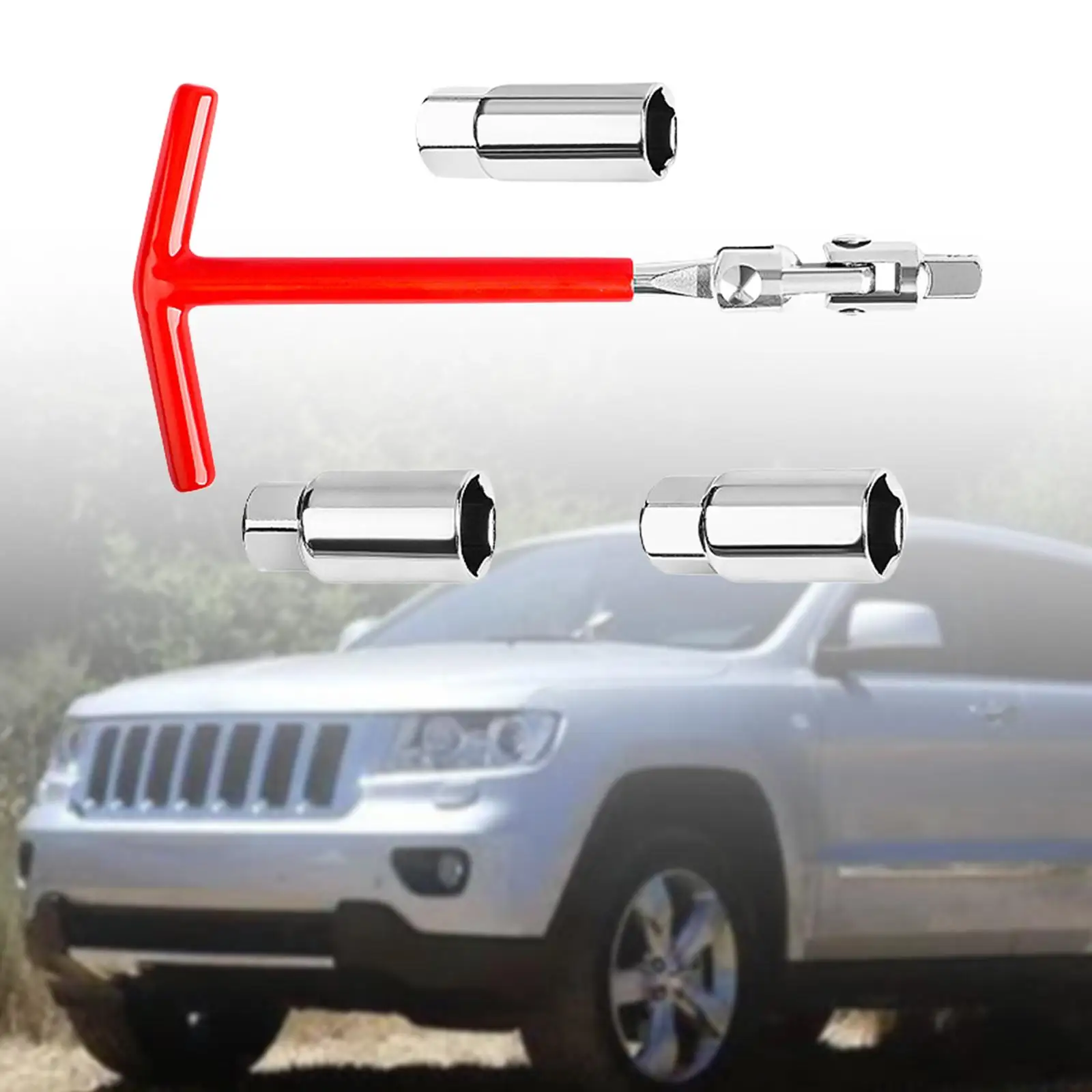 

Spark Plug Socket Wrench T Handle for Cars Lawnmowers Motorcycles