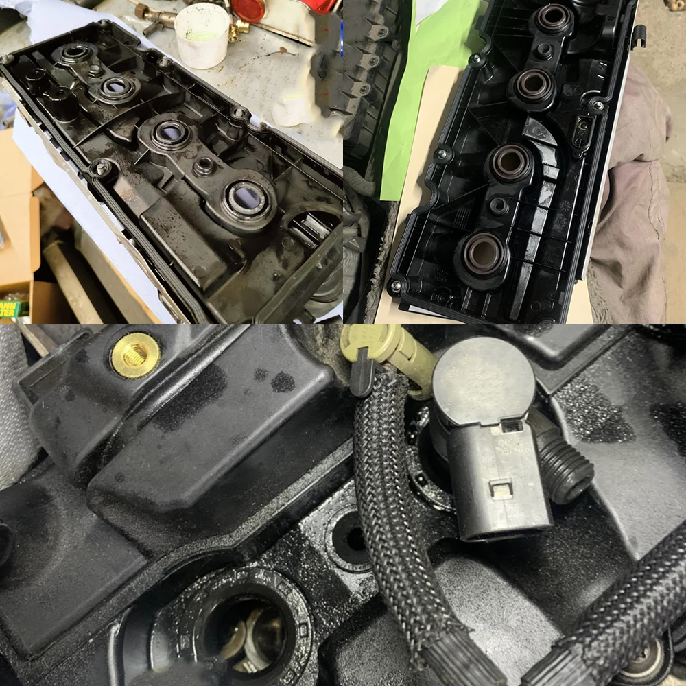 4pcs Fuel Injector Valve Gaskets Seal Ring For Skoda Octavia 1Z 2004 - 2019 Fabia 5J Kodiaq Rapid Roomster 5J Superb 3T Yeti 5L