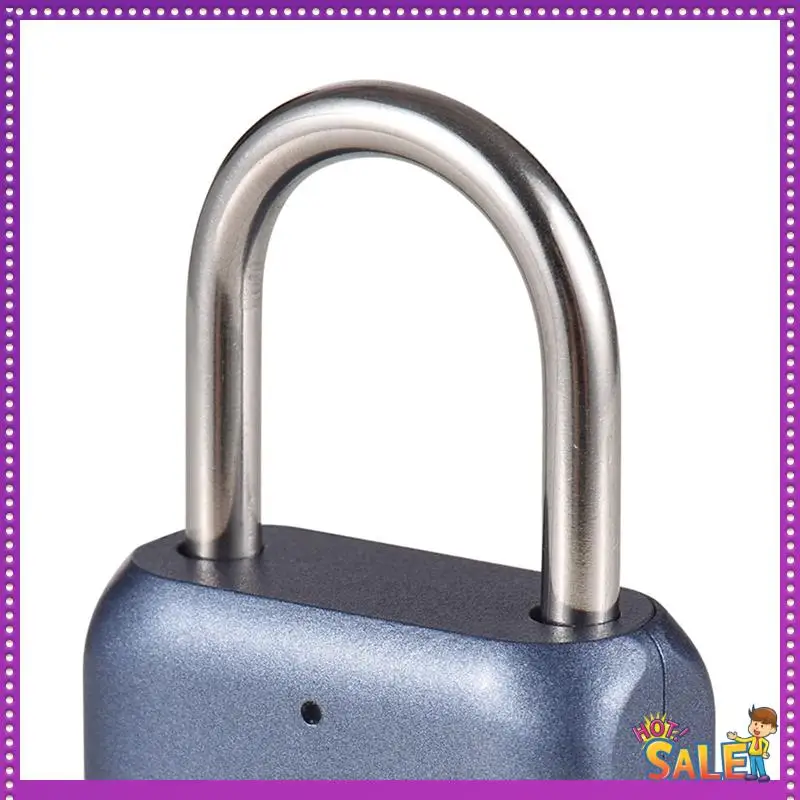 

AA87 Мини-замок с отпечатками пальцев USB перезаряжаемый замок с отпечатками пальцев IPX2 брызгозащищенные противоугонные защитные замки