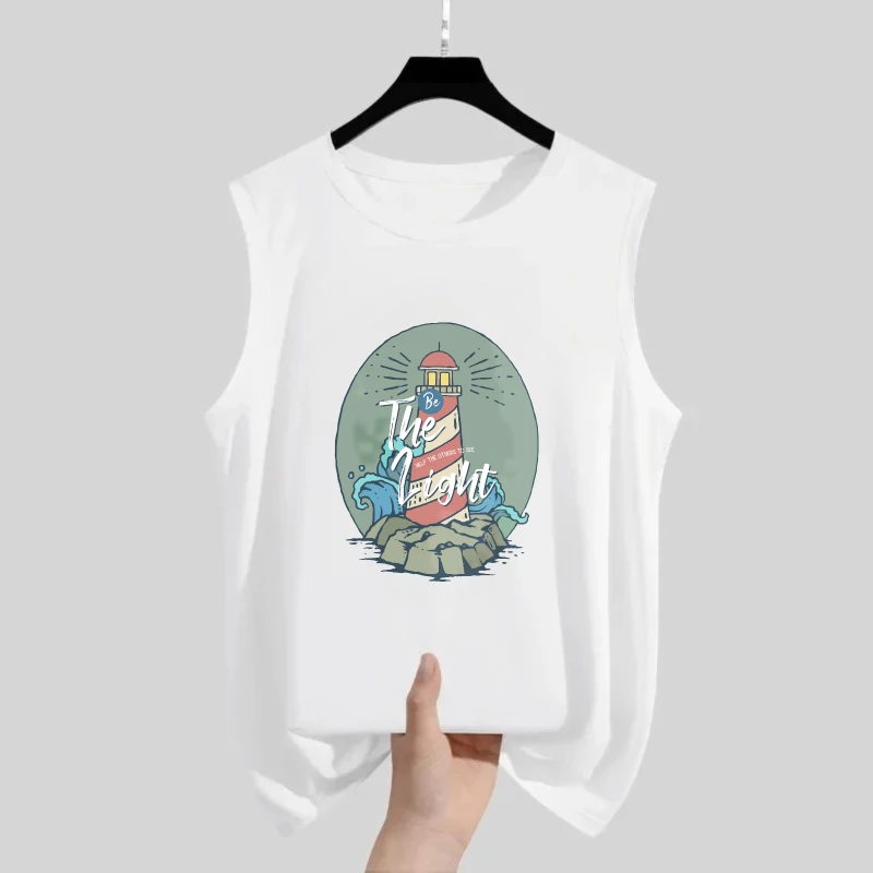 

Men's Tank Top 2025 Summer Sportswear tops Printed Running top Graphic y2k clothing tank tops Quick Dry Vest t shirt y2k