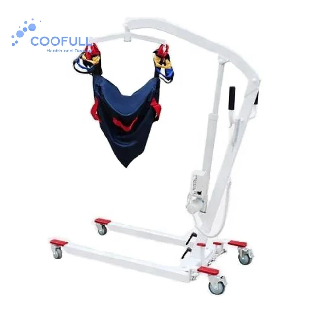 Coolfull Good Quality Hospital Home Care Electric Patient Lifting Transfer Machine Stand Assist Patient Lift Chair Hoist Lift